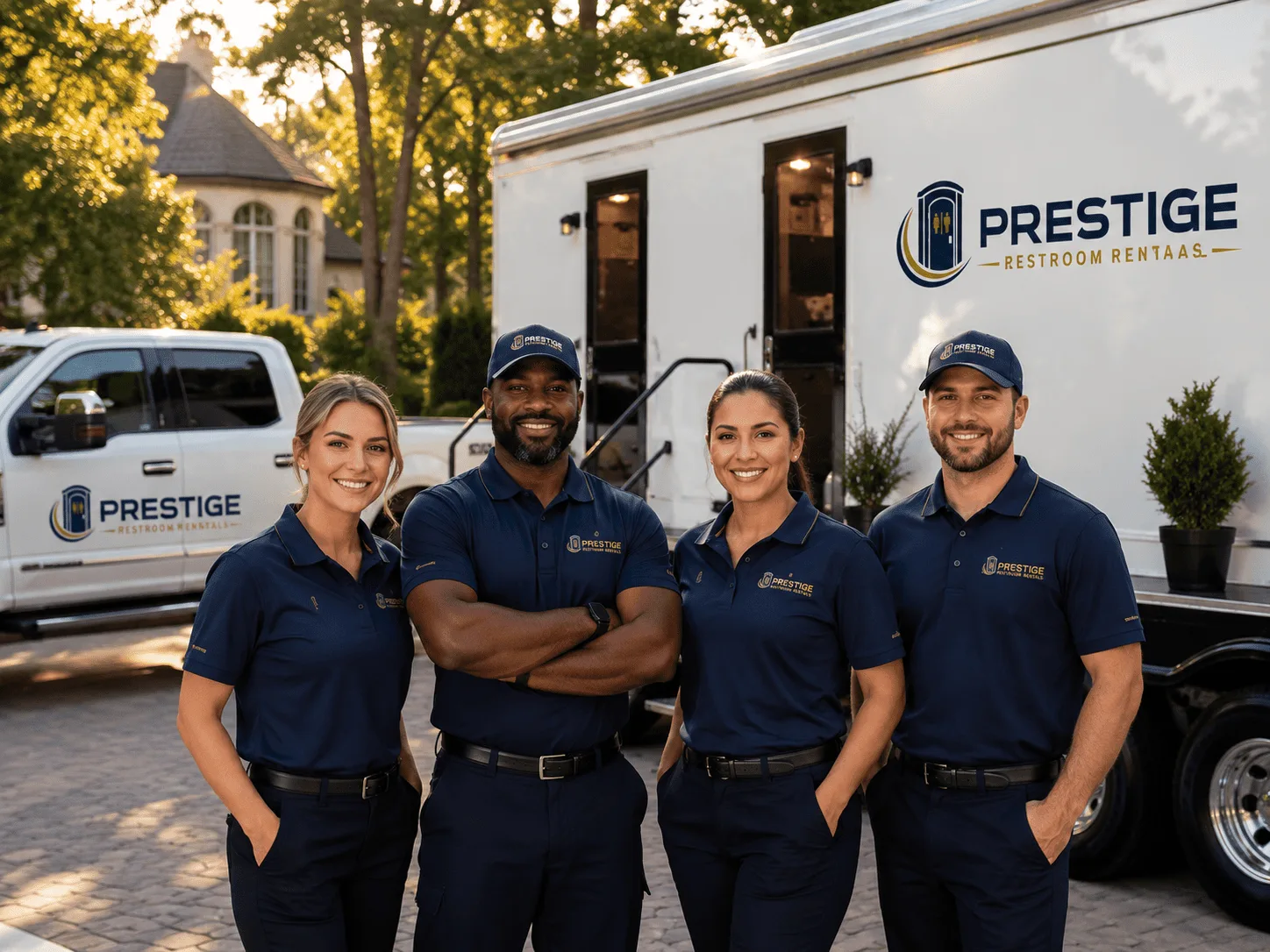 Trusted Luxury Portable Restrooms company in Reesville, OH